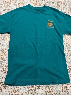 Tito’s Teal Short Sleeve Tee Shirt M